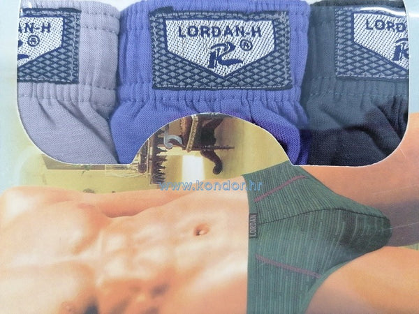 Muške gaće slip Lordan (set 3/1)